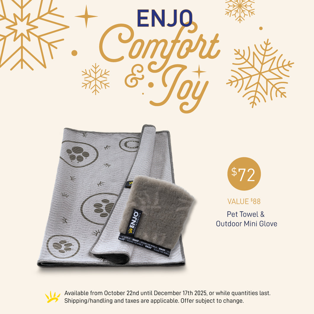 Pet Towel & Mini Outdoor Glove